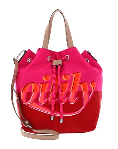 Oilily Drawstring Handbag Red im Sale