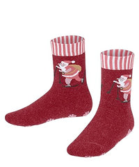 Thumbnail for FALKE Unisex Kinder Hausschuhe Skiing Santa, Nachhaltige Baumwolle, 1 Paar, Rot (Baccara 8220), 19-22 im Sale