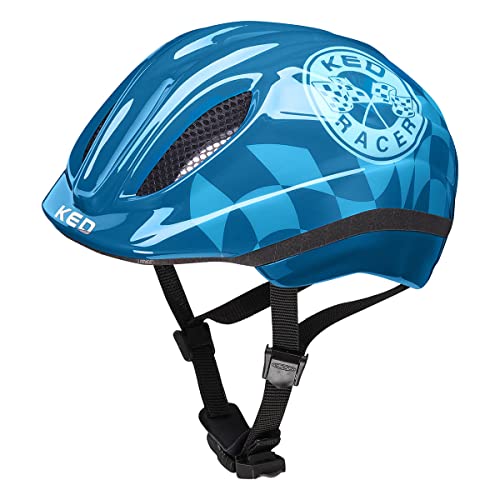 KED Kinder Meggy Trend Fahrradhelm, Racer Blue, XS (44-49cm)