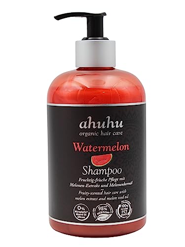 ahuhu organic hair care WATERMELON Shampoo 500ml