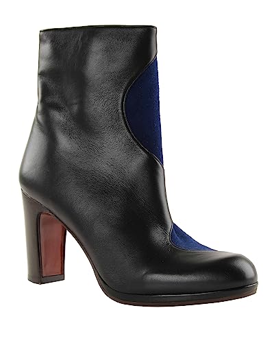 Chie Mihara Damen CURVA40 Fashion Boot, Black, Blue, EU im Sale