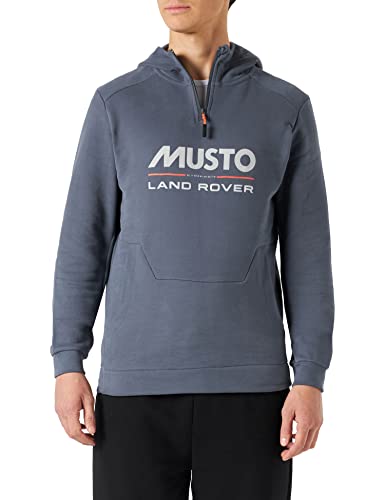 Musto Herren Lr Hoodie 2.0 Kapuzenpullover, 844 Carbon, im Sale