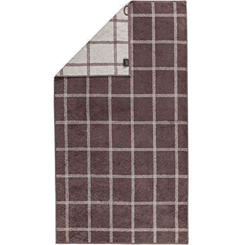 Cawö Home Handtücher Luxury Home Two-Tone Grafik 604 Pepper - 37 Duschtuch 80x150 cm im Sale