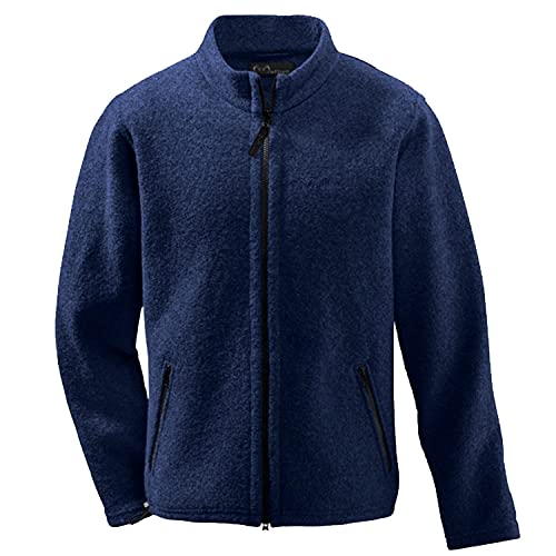 Mufflon Herren Wolljacke Mu- Jim W100 Stehkragen Anthra dunkelgrau - im Sale