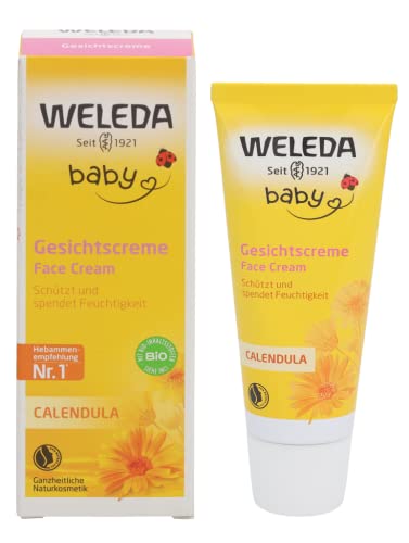 WELEDA Gesichtscreme Baby Calendula, 50ml im Sale