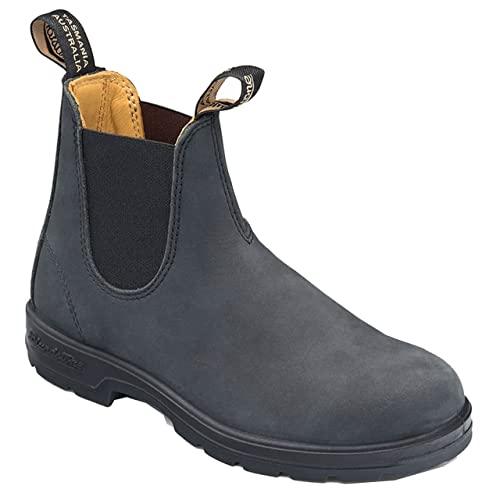 Blundstone BL550 Classic 550 Chelsea Boot, Rustikales Schwarz 587, 13 Women/11 Men im Sale