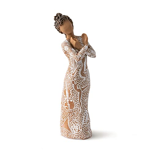 Willow Tree Music Speaks Darker Skin Figurine