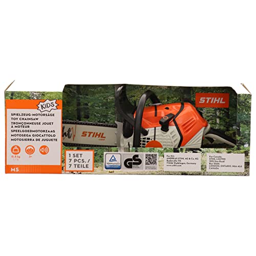 STIHL 0421 600 0053 Kinder Spielzeug-Motorsäge aus Kunststoff, Maße: ca. 40cm im Sale