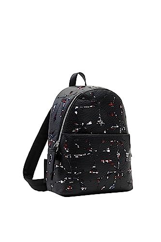 Desigual Women's Back_Onyx Mombasa Mini, Black im Sale