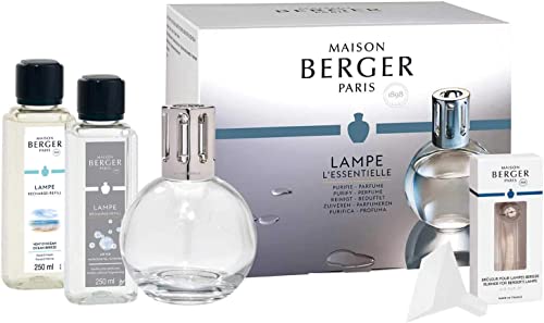 Lampe Berger Essentielle Ronde Duftlampen Set, Glas, Transparent, 360 ml im Sale