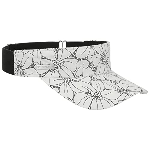 Seeberger Belvonja Flower Visor Sonnenvisor Damenvisor (One Size - weiß) im Sale