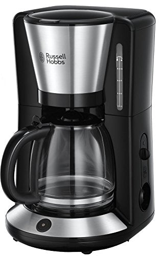 Russell Hobbs Kaffeemaschine [Brausekopf für optimale Extraktion&Aroma] Adventure (max 10 Tassen, 1,25l Glaskanne, Warmhalteplatte, Abschaltautomatik, Tropf-Stopp, 1100W) Filterkaffeemaschine 24010-56 im Sale