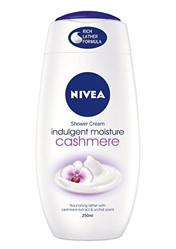 NIVEA Duschgel mit Cashmere & Cotton Oil (250 ml), Duschgel mit Vitamin C, E und wertvollen Ölen, schützt die Haut vor dem Austrocknen und macht sie fühlbar glatt im Sale