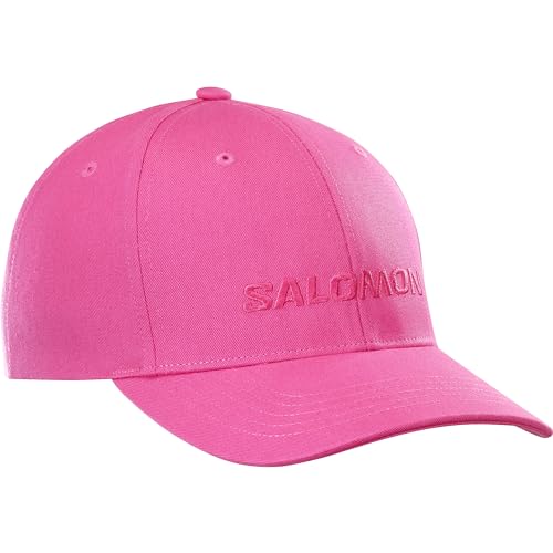 Salomon Salomon Logo Unisex Kappe Trail Running Wandern MTB Lauf, Lässiger Style, Leichtgewichtiger Komfort, Abgestimmte Passform, Orange, Einheitsgröße im Sale