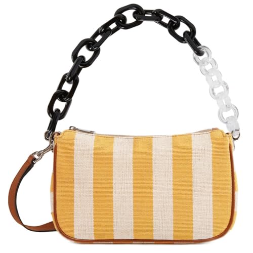 Furla Moon Shoulder Bag Toni Girasole +Cognac h im Sale