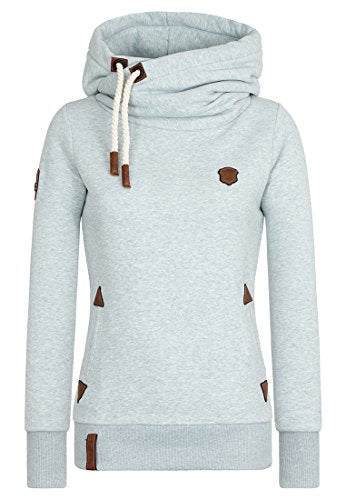 Naketano Damen Kapuzenpullover , Nasty Mint Melange, im Sale