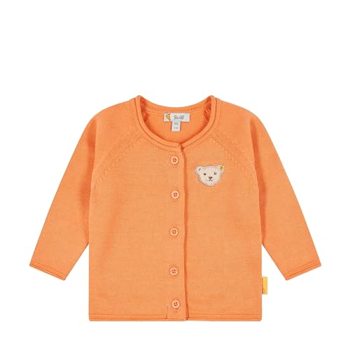 Steiff Baby - Mädchen Strickjacken, Classic, Melon, 92 im Sale