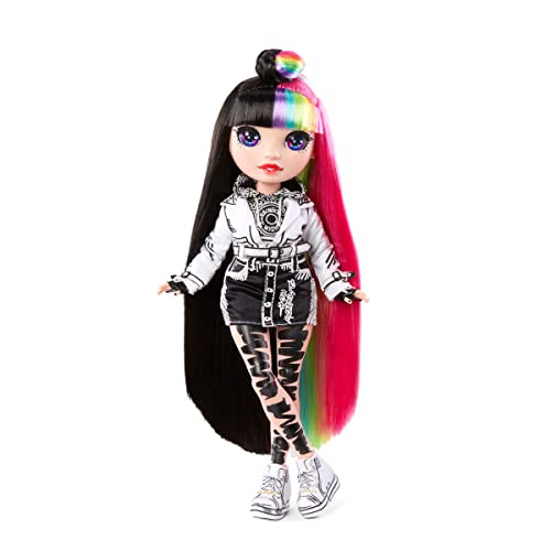 Rainbow High Collector Modepuppe JETT Dawson – Mit Buntem Haar & Limited Edition Verpackung – 28cm – Inklusive Outfits, Accessoires & mehr Sammelpuppe für Kinder ab 6 Jahren im Sale