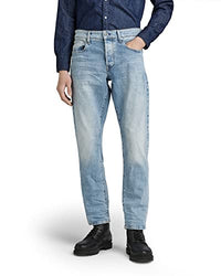 Thumbnail for G-STAR RAW Herren 3301 Regular Tapered Jeans, Blau (lt indigo aged 51003-C052-8436), 34W / 34L