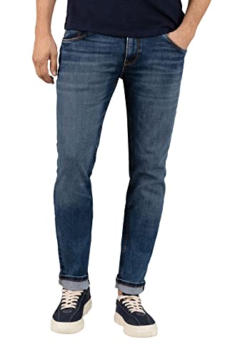 Timezone Herren Slim ScottTZ Jeans, Clearwater wash, 31/32 im Sale