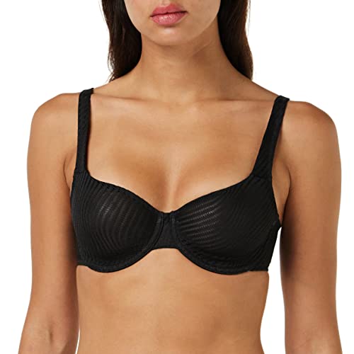 Triumph Damen Harmony Spotlight W01 Bra, SCHWARZ, 90C im Sale