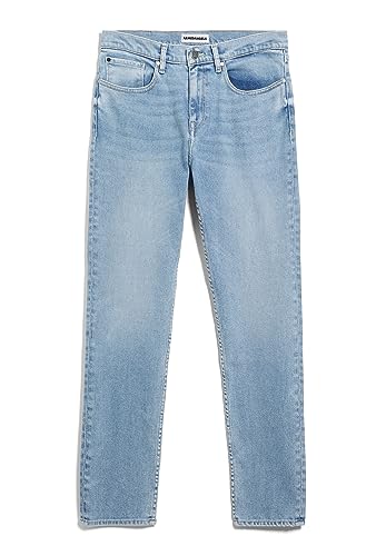 ARMEDANGELS AARJO - Herren Tapered Fit Denim aus Bio-Baumwoll Mix 33/30 Easy Blue Denims / 5 Pockets Tapered Regular fit im Sale