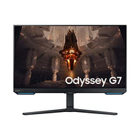 Thumbnail for Samsung Odyssey G70B Gaming Monitor LS28BG700EP, 28 Zoll, IPS-Panel, UHD-Auflösung, FreeSync Premium Pro, G-Sync kompatibel, 1 ms Reaktionszeit, Bildwiederholrate 144 Hz, Schwarz im Sale