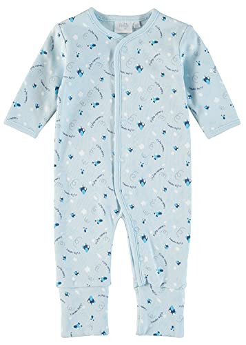 Feetje Baby Overall mit Alloverprint und Klappfuß, hellblau (Blue 077), 86 im Sale