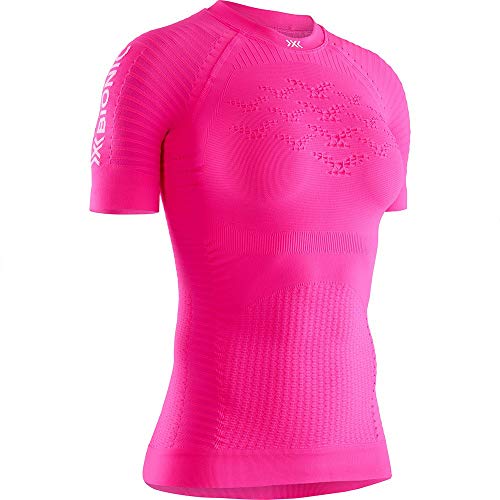 X-BIONIC Effektor T-Shirt P004 Neon Flamingo/Namib Red S im Sale