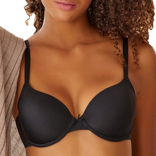 Lascana Damen Schalen Ela“ mit vorgeformten Cups Vollschalen BH, Schwarz(schwarz862_Schwarz), 85D im Sale