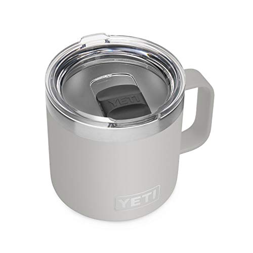 YETI Rambler Becher, 400 ml, vakuumisoliert, Edelstahl mit MagSlider-Deckel, Granitgrau im Sale