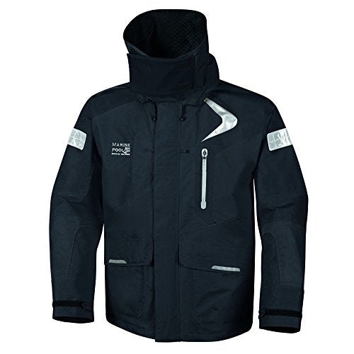 Marinepool Hobart II Segeljacke Offshore Unisex dunkelgrau, Größe S