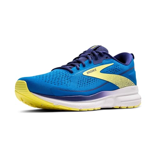 BROOKS Herren Trace 3 Sneaker, Forged Iron/Blue/Yellow, 45.5 EU im Sale