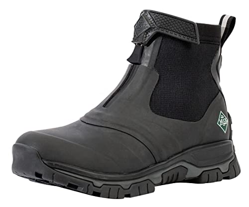 Muck Boots Herren Apex Mid Zip Gummistiefel, Black/Dark Shadow, 43 EU im Sale