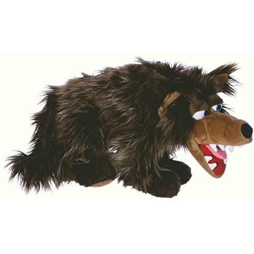 Living Puppets W445 Handpuppe Rasputin der Wolf 50 cm