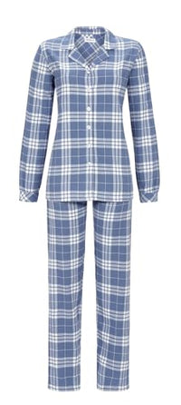 Thumbnail for Ringella Pyjama aus Webflanell Farbe Blue Indigo, im Sale