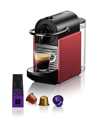 Nespresso Kaffeekapselmaschine, 19 bar, mit Abschaltautomatik 2019 rot