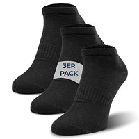 Thumbnail for GIESSWEIN Bambus Sneaker Socken Herren & Damen 35-46 [3er Pack] - Anti Schweiß Socken temperaturregulierend atmungsaktiv - Laufsocken Sportsocken Herren & Damen - Sneakersocken aus Bambusfasern im Sale