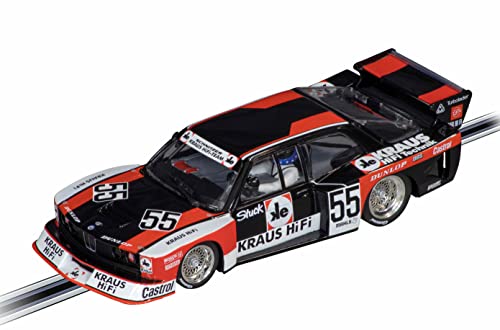 Carrera Digital 132 BMW 320 Turbo Flachbau Team Schnitzer, No.55 DRM 1980 Auto für Rennbahn | Rennbahnen und lizensierte Slotcars | bis zu 4 Spieler | Für Kinder ab 10 Jahren & Erwachsene