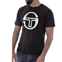 Thumbnail for Sergio Tacchini Stadium Herren-T-Shirt, Schwarz, Schwarz , im Sale