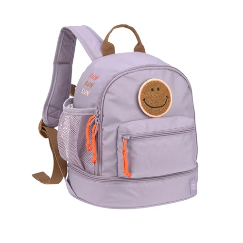 LÄSSIG Kinderrucksack mit Brustgurt Kindergartentasche Kindergartenrucksack 27 cm, 6,5 Liter, 3 Jahre/Mini Backpack lilac im Sale