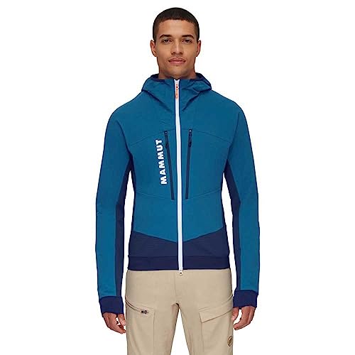 Mammut Herren Veste À Capuche Aenergy So Hybrid Pour Homme Softshelljacke, Marineblau, XXL im Sale