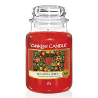 Thumbnail for Yankee Candle Duftkerze im großen Jar, Red Apple Wreath, Brenndauer bis zu 150 Stunden im Sale