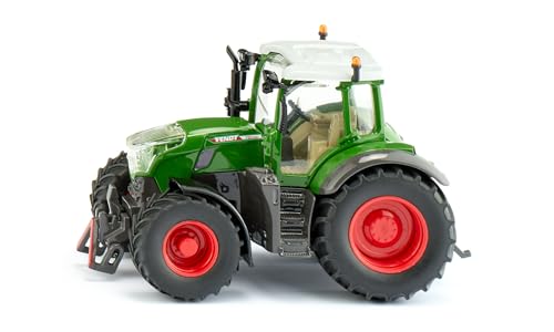 siku 3293, Fendt 728 Vario, Spielzeug-Traktor, 1:32, Metall/Kunststoff, Grün, Abnehmbare Kabine, Gummierte Reifen im Sale