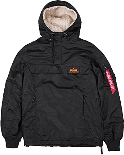 Alpha Industries Herren HPO Anorak, Black, im Sale