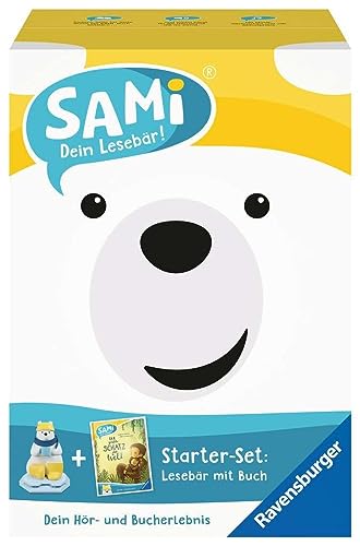 Ravensburger 00096 - SAMi, dein Lesebär, Starter-Set - Der größte Schatz der Welt, für Kinder, Mittel