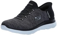 Thumbnail for Skechers Damen Hands Free Slip Ins Summits Dazzling Haze Sneaker, Schwarz Weiß, 40 im Sale