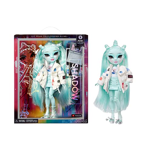 SHADOW HIGH Rainbow HIGH Rainbow HIGH Zooey Electra - Hellgrüne Modepuppe mit modischem Outfit und mehr als 10 bunten Spielaccessoires - Ideal für Sammler und Kinder von 4-12 Jahren