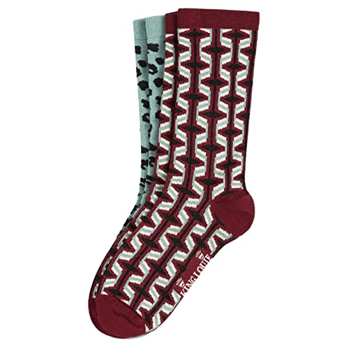 King Louie Damen Socken 2 Paare im Set inkl. Geschenkschachtel Clubbin (as3, numeric, numeric_39, numeric_42, regular, regular, 661 Tibetan Red) im Sale