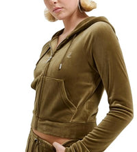 Thumbnail for Juicy Couture - Sweatshirt aus Polyester für Damen, Dunkelolivgrün, im Sale